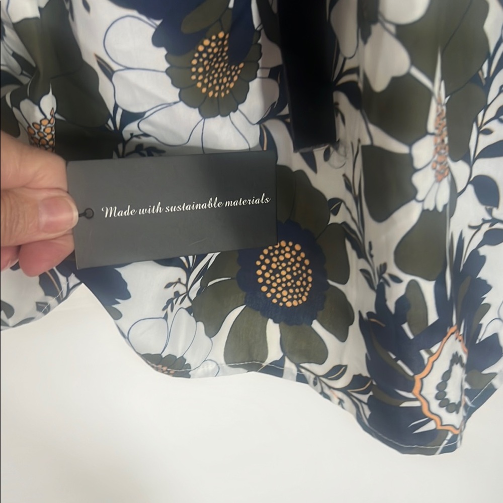 NWT- Ruffled Flutter Sleeve Mini Dress - Picture 2 of 6